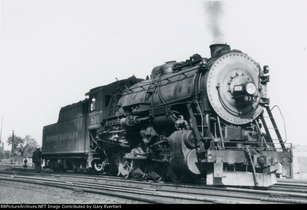 WM 2-8-0 #816 - Western Maryland